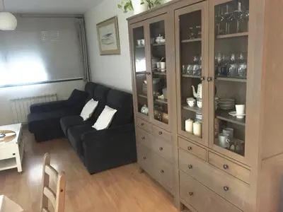 Zona de estar de Apartamentos Mequedo