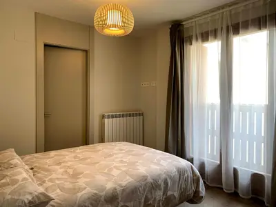 Cama o camas de una habitación en BPIRINEOS-Salenques