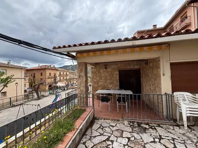 Un balcón o terraza de Casa Ángeles