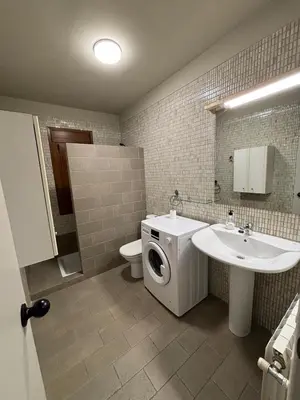 Un baño de Casa Ángeles