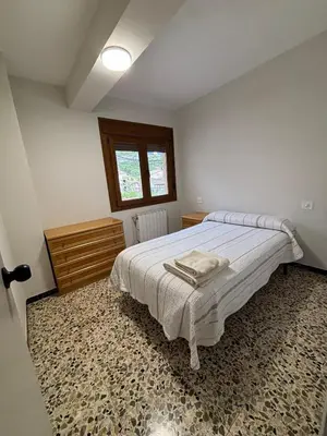 Cama o camas de una habitación en Casa Ángeles