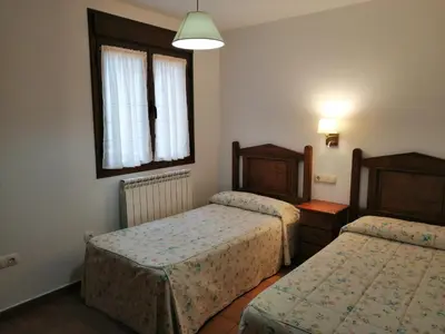 Cama o camas de una habitación en Apartamentos Mobison