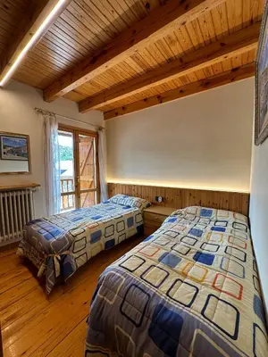 Cama o camas de una habitación en Casa Margarita