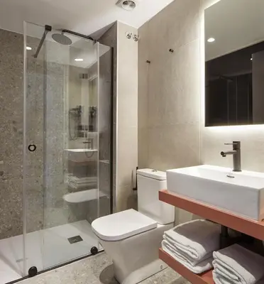 Un baño de Hostal Espoz y Mina