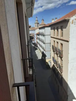 Un balcón o terraza de Apartamento casco histórico de Calatayud