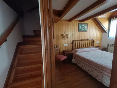 Cama o camas de una habitación en Caseta Sorripas