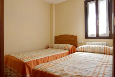 Cama o camas de una habitación en Casa Los Huertos