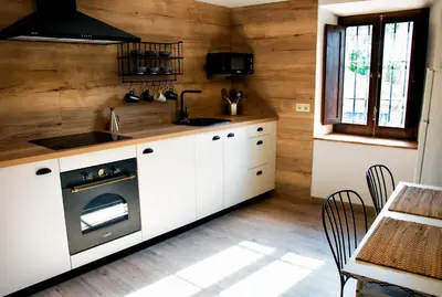 Una cocina o zona de cocina en La Masia de Rendé Masdéu