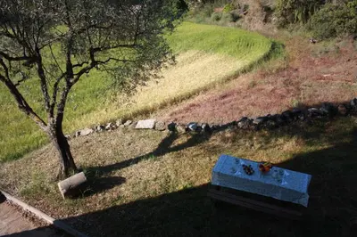 Jardín al aire libre en Casa rural EL PAJAR DE TEJEDOR