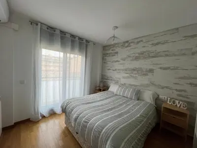 Cama o camas de una habitación en Llano Santa Isabel