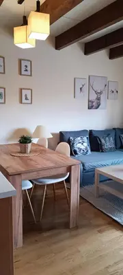 Zona de estar de Duplex Familiar Izarraitz