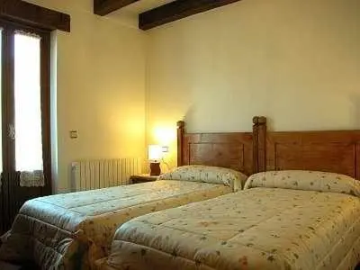 Cama o camas de una habitación en Casa rural Sagastietxea II