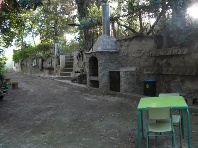 Jardín al aire libre en Casa Rural Torre De Campos