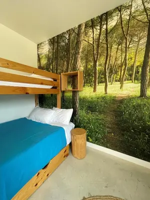 Cama o camas de una habitación en Entheos