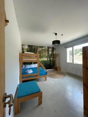 Cama o camas de una habitación en Entheos