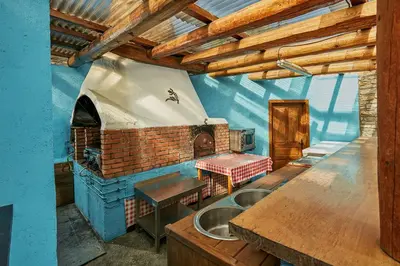 Zona de estar de CASA Guardafuentes de Ordesa