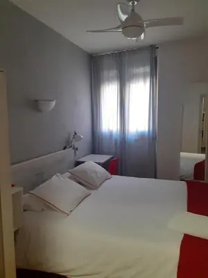Cama o camas de una habitación en VIVIENDA LA ESTRELLA