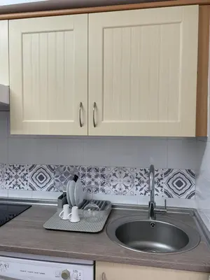 Una cocina o zona de cocina en Apartamento Marbore