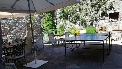 Un patio o zona al aire libre en Casa Palacin