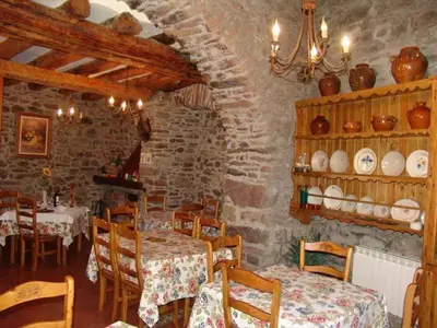 Un restaurante o sitio para comer en Casa Palacin