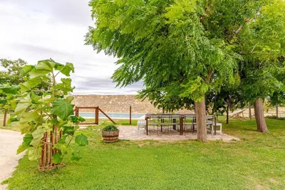 Jardín al aire libre en Casa Rural Torre Gil