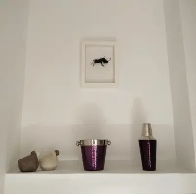 Plano de Cool Spacious studio semi basement Ideal for The camino