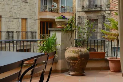 Un balcón o terraza de CAL MILIO