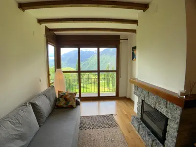 Zona de estar de C14 - Apartamento Mirador de Cerler - Villmor
