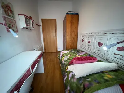 Cama o camas de una habitación en ACOGEDOR ÁTICO DÚPLEX EN TREMP