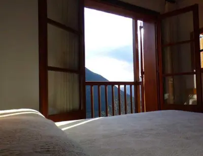 Cama o camas de una habitación en Casa planominguero