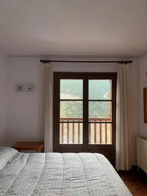 Cama o camas de una habitación en Casa planominguero