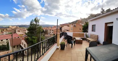 Un balcón o terraza de Casa Rural Tobal