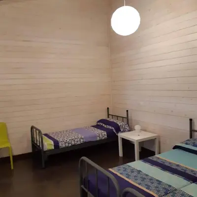 Cama o camas de una habitación en Blesamemucho - Casa Rural Situada en BLESA