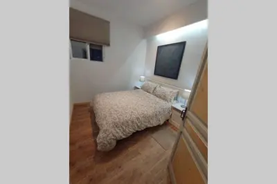 Cama o camas de una habitación en Precioso y acogedor piso en la Seu de Urgell