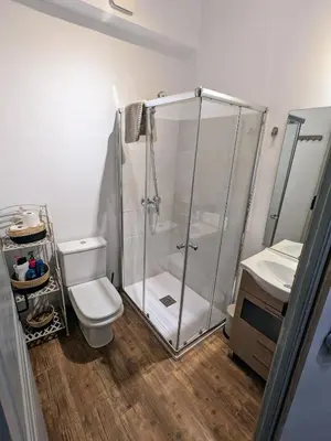 Un baño de Precioso y acogedor piso en la Seu de Urgell