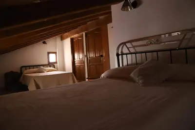 Cama o camas de una habitación en Casa Bécquer