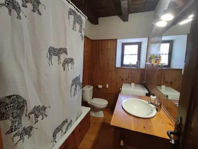 Un baño de Apartamento de la Marmota
