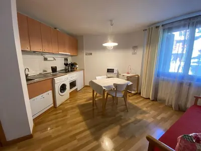 Una cocina o zona de cocina en Apartamento Formigal - Sallent de Gállego