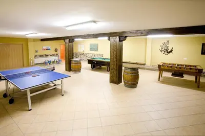 Sala de juegos en Casa rural ALBIRENA