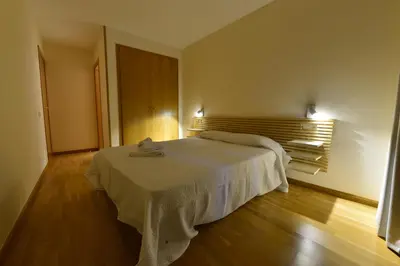 Cama o camas de una habitación en El Mirador de las Tucas