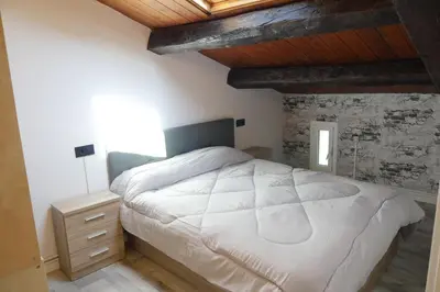 Cama o camas de una habitación en Rita, apartament ideal per a dos
