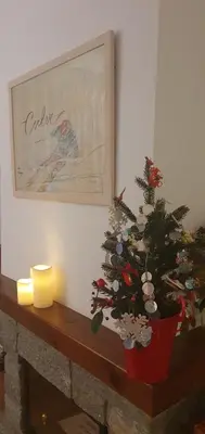 Plano de Agradable apartamento con jardín privado en Cerler