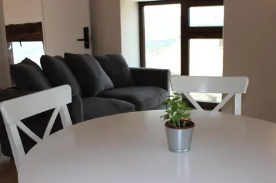 Zona de estar de Apartamentos Samitier Casa Cambra