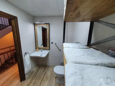Un baño de Casa Rural Hospitalero