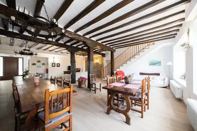 Zona de estar de Casa Unzué Turismo Rural
