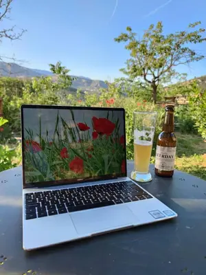 Paisaje cerca de esta habitación en casa particular
