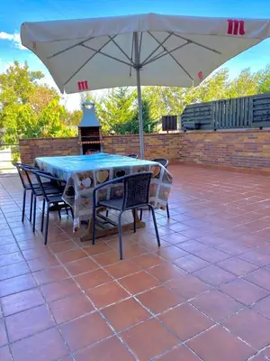 Un patio o zona al aire libre en Las Moreras