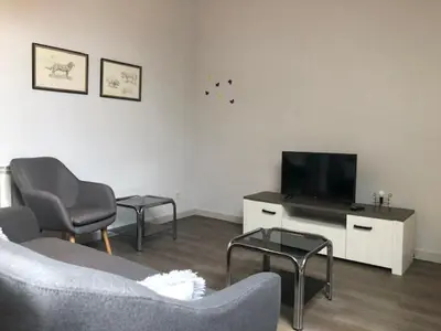 Una televisión o centro de entretenimiento en Casa Pauet d'Escalarre