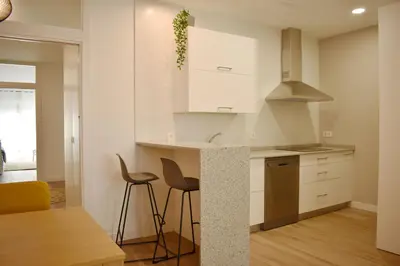 Una cocina o zona de cocina en APARTAMENTO ABUELA PILAR