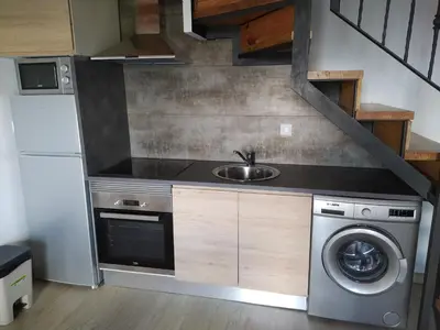 Una cocina o zona de cocina en Casa Rural Chuan Murillo